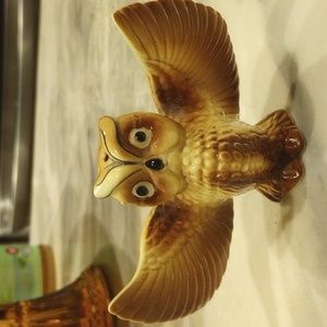 Vintage Owl Salt/Pepper